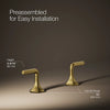 Occasion® Lever bathroom sink faucet handles