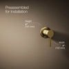 Kohler Components® Wall-mount bathroom sink faucet handle only