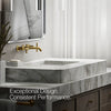 Purist® Wall-mount bathroom sink faucet trim with Cross handles, 1.2 gpm