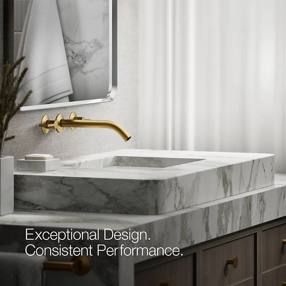 Components® Wall-mount bathroom sink faucet Lever handle trim