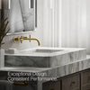 Purist® Wall-mount bathroom sink faucet trim with Cross handles, 1.2 gpm