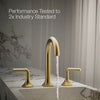 Occasion® Bathroom sink faucet spout with Cane design, 0.5 gpm
