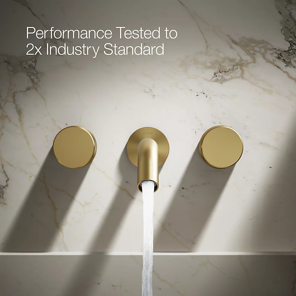 Components® Wall-mount bathroom sink faucet Oyl handle trim