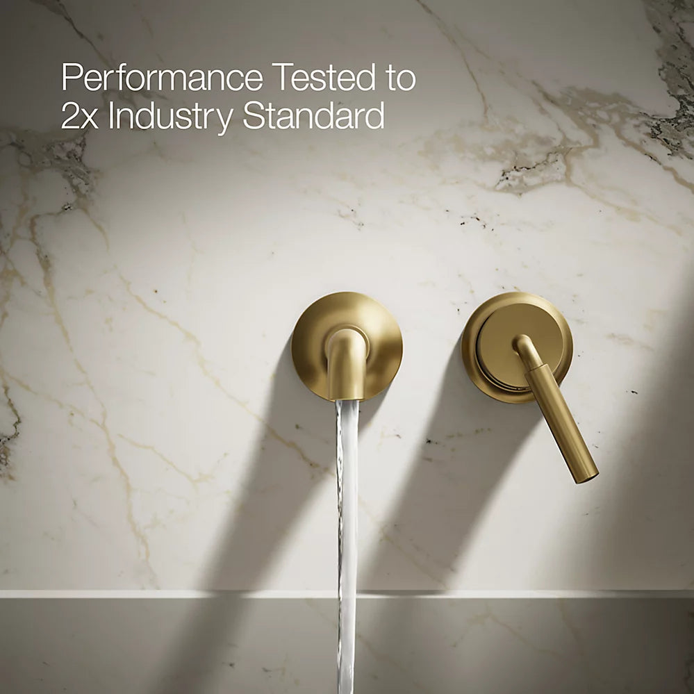 Tone™ Wall-mount single-handle bathroom sink faucet, 1.2 gpm