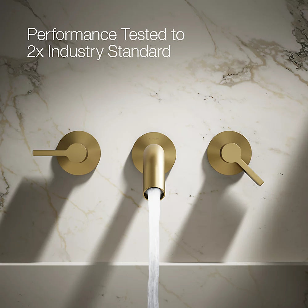 Components® Wall-mount bathroom sink faucet Lever handle trim