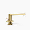 Composed® Widespread bathroom sink faucet with Cross handles, 1.2 gpm
