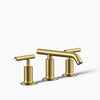 Purist® Widespread bathroom sink faucet with Lever handles, 1.2 gpm