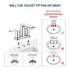 Melnick 2-Handle Centerset Bathroom Faucet By Visentin - Golzar Home