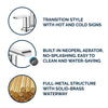 Melnick 2-Handle Centerset Bathroom Faucet By Visentin - Golzar Home