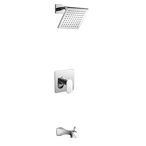 Melnick Pressure-Balanced Tub & Shower Set By Visentin - Golzar Home