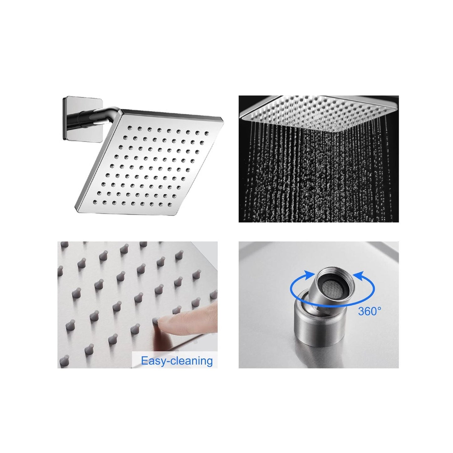 Melnick Pressure-Balanced Tub & Shower Set By Visentin - Golzar Home