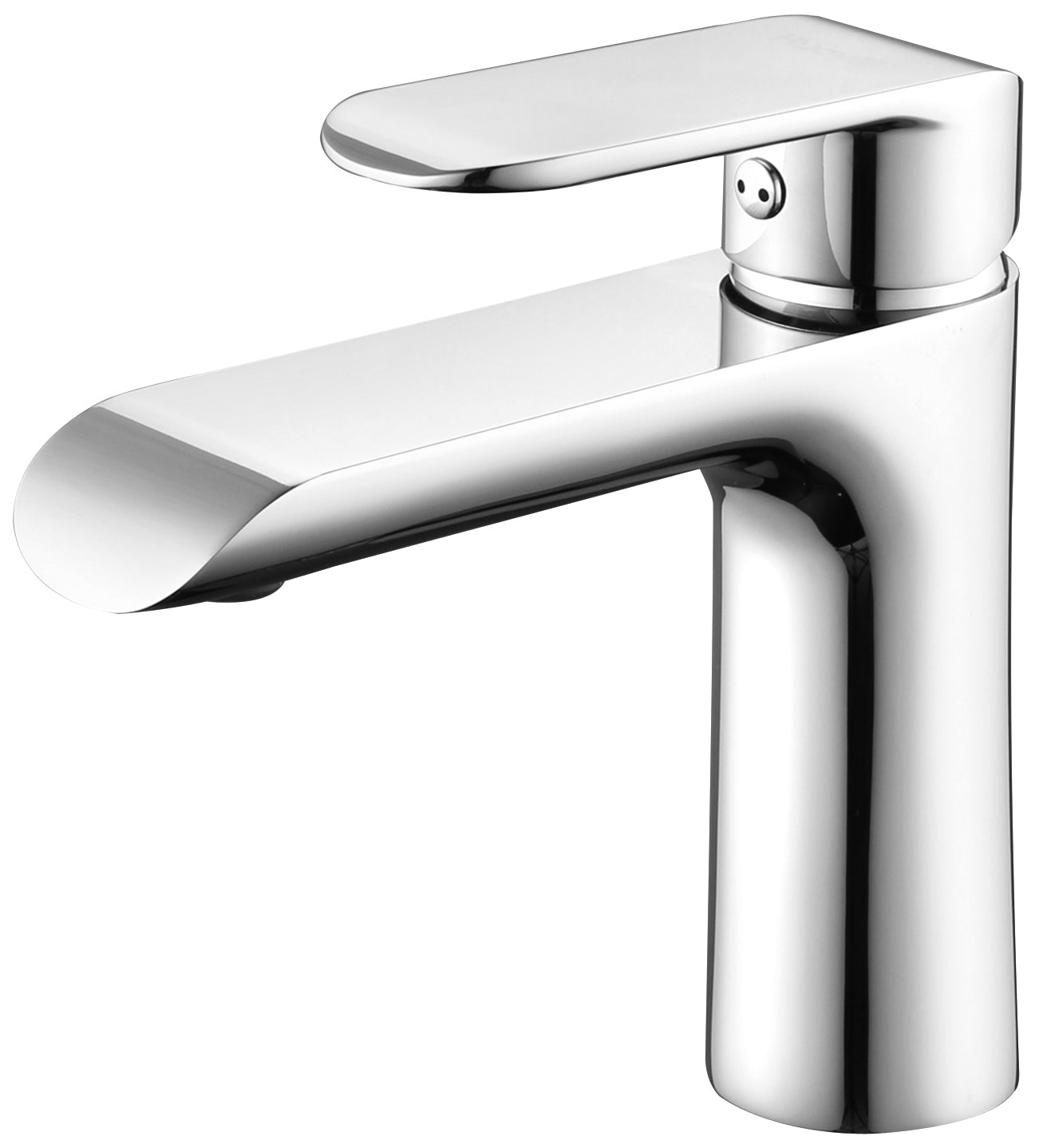 Melnick Single-Hole Bathroom Faucet By Visentin - Golzar Home