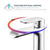 Melnick Single-Hole Bathroom Faucet By Visentin - Golzar Home