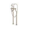 Perrin & Rowe Edwardian Exposed Floor Mount Tub Filler with Handshower