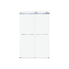 Neptune Barena 44-48 x 76 in. 8mm Bypass Shower Door for Alcove Installation with Clear Glass in Chrome