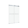 Neptune Barena 44-48 x 76 in. 8mm Bypass Shower Door for Alcove Installation with Clear Glass in Chrome