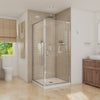 Neptune Belaya In 6 mm For Corner Installation With Clear Glass In 36 x 36 x 72-Inch Pivot Shower Door