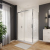 Neptune Sella In 6 Mm For Corner Installation With Clear Glass In 36 x 36 x 74-Inch Sliding Shower Door