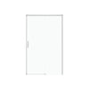 Neptune Sella 48 x 74 in. 6 mm Sliding Shower Door for Alcove Installation with Clear glass in Chrome