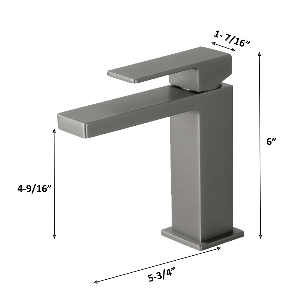 NEW MADISON Single Hole Bathroom Faucet - F11123X - Golzar Home