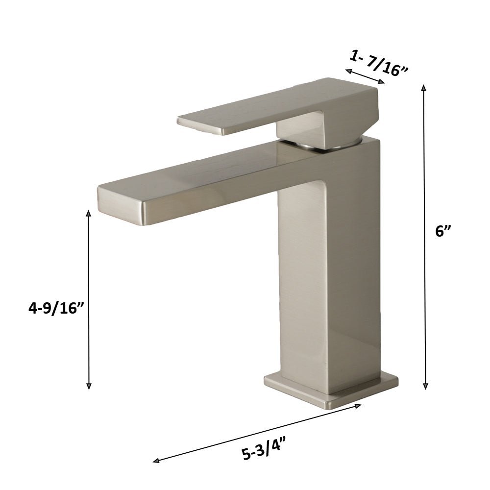 New Madison Single Hole Bathroom Faucet-F11123x - Golzar Home