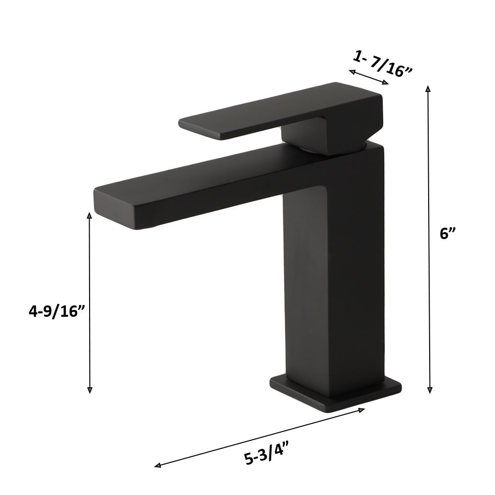 New Madison Single Hole Bathroom Faucet-F11123x - Golzar Home
