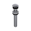 Perrin & Rowe Slotted Touch Seal Dome Drain With 6" Tailpiece