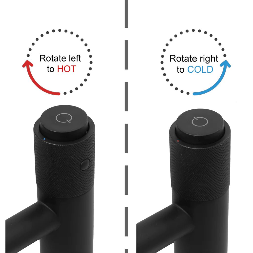 Noho Thermostatic Control Bathroom Faucet - Golzar Home