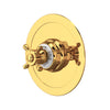Perrin & Rowe Edwardian™ 3/4" Round Thermostatic Trim Without Volume Control