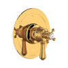 Perrin & Rowe Georgian Era 1/2" Thermostatic & Pressure Balance Trim With 3 Functions (Shared) With Lever Handle - Polished Chrome.TGA23W1LSP