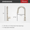Tenet 1-Handle Pull-Down Bar & Prep Faucet 1-Handle Pull-Down Bar & Prep Faucet