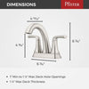 Ladera 2-Handle 4" Centerset Bathroom Faucet 2-Handle 4" Centerset Bathroom Faucet