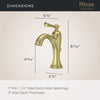 Tisbury Single Control Bathroom Faucet Single Control Bathroom Faucet