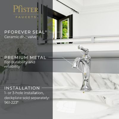 Tisbury Single Control Bathroom Faucet Single Control Bathroom Faucet