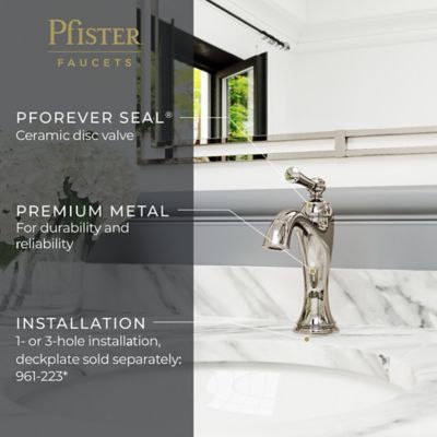 Tisbury Single Control Bathroom Faucet Single Control Bathroom Faucet