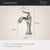 Tisbury Single Control Bathroom Faucet Single Control Bathroom Faucet