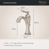 Tisbury Single Control Bathroom Faucet Single Control Bathroom Faucet