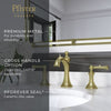 Tisbury 2-Handle 8" Widespread Bathroom Faucet 2-Handle 8" Widespread Bathroom Faucet