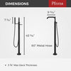 Tenet Free-Standing Tub Filler Free-Standing Tub Filler