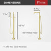 Tenet Free-Standing Tub Filler Free-Standing Tub Filler