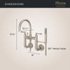 Tisbury Wall Mount Tub Filler Wall Mount Tub Filler