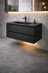 Velora Modern Wall-Mounted Bathroom Vanity – Minimalist Floating Design