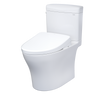 Toto Aquia Iv Cube® Washlet®+ S7a Two-Piece Toilet - 1.28 Gpf / 0.9 Gpf