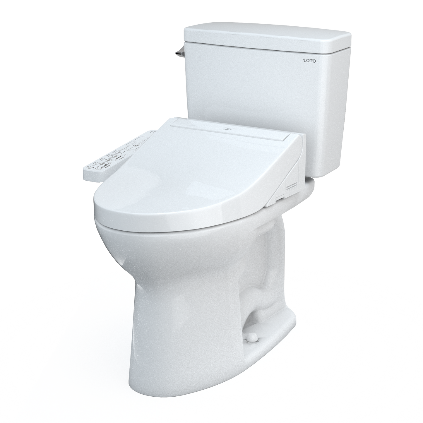 Toto Drake Washlet+ C2 Two-Piece Toilet 1.28 gpf - Elongated Regular Height