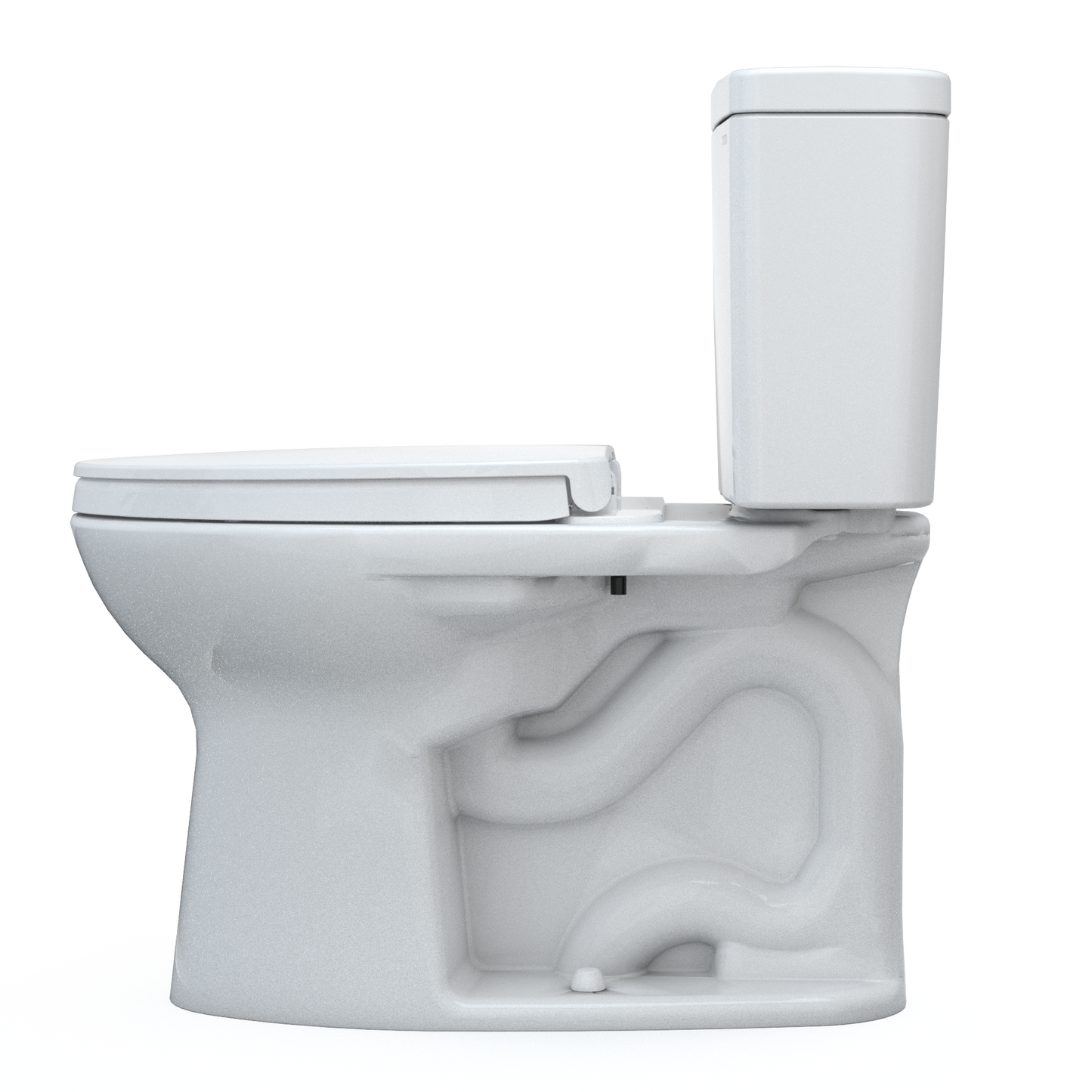 Toto Drake® Two-piece Toilet, 1.28 GPF, Elongated Bowl - Universal Height