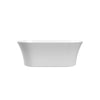 Neptune Baden 3260 AFR Acrylic Freestanding Center Drain Bathtub in White