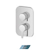 Tenzo Trim For 2 Functions Pressure-Balance Valve Mylo Pressure-Balance 2-Way Shower Trim