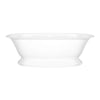 Victoria + Albert Elwick 75" x 36" Freestanding Soaking Pedestal Bathtub With Void