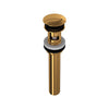 Perrin & Rowe Slotted Touch Seal Dome Drain With 6" Tailpiece
