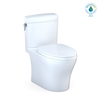 Toto Aquia® IV Cube Two Piece Toilet - 1.28 GPF & 0.9 GPF, Universal Height, Washlet+ Connection - New